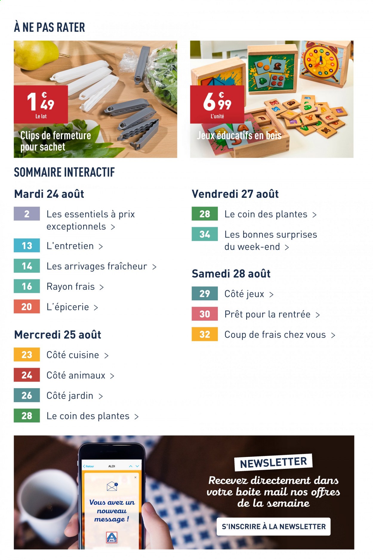 Catalogue ALDI - 24/08/2021 - 30/08/2021. Page 3
