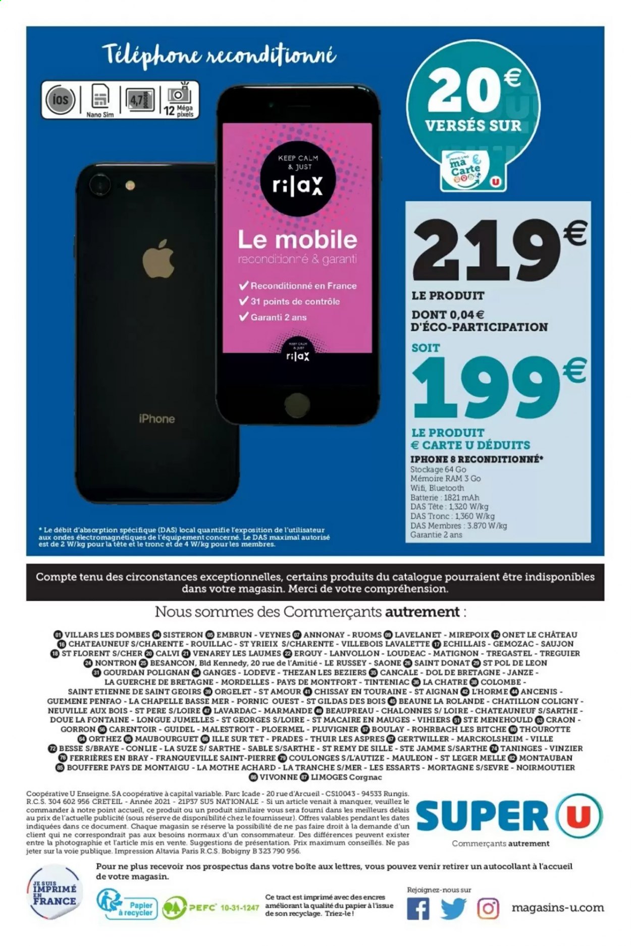Catalogue SUPER U - 17/08/2021 - 04/09/2021. Page 24