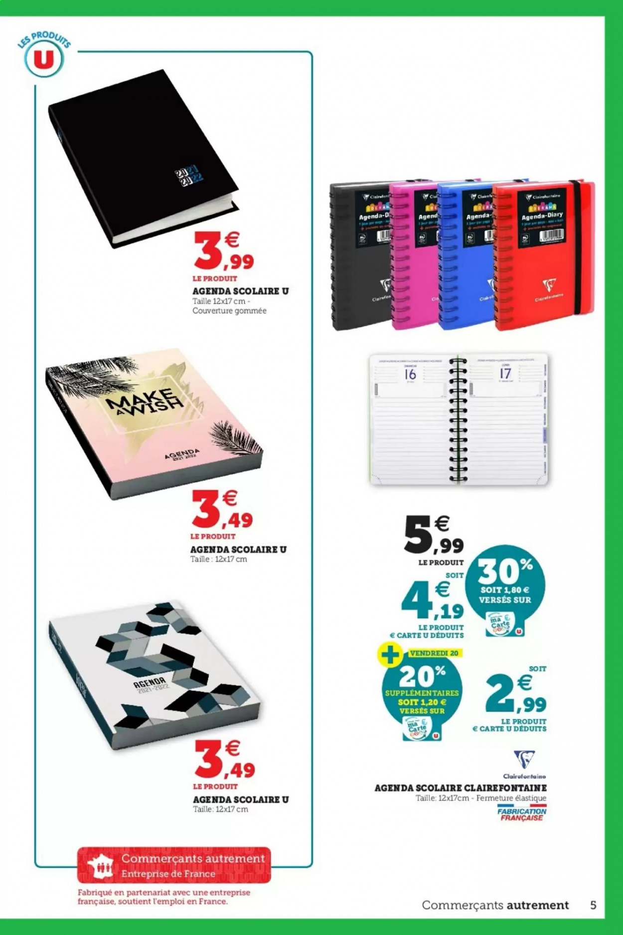 Catalogue SUPER U - 17/08/2021 - 04/09/2021. Page 5