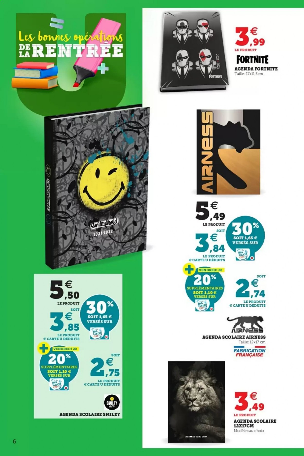 Catalogue SUPER U - 17/08/2021 - 04/09/2021. Page 6