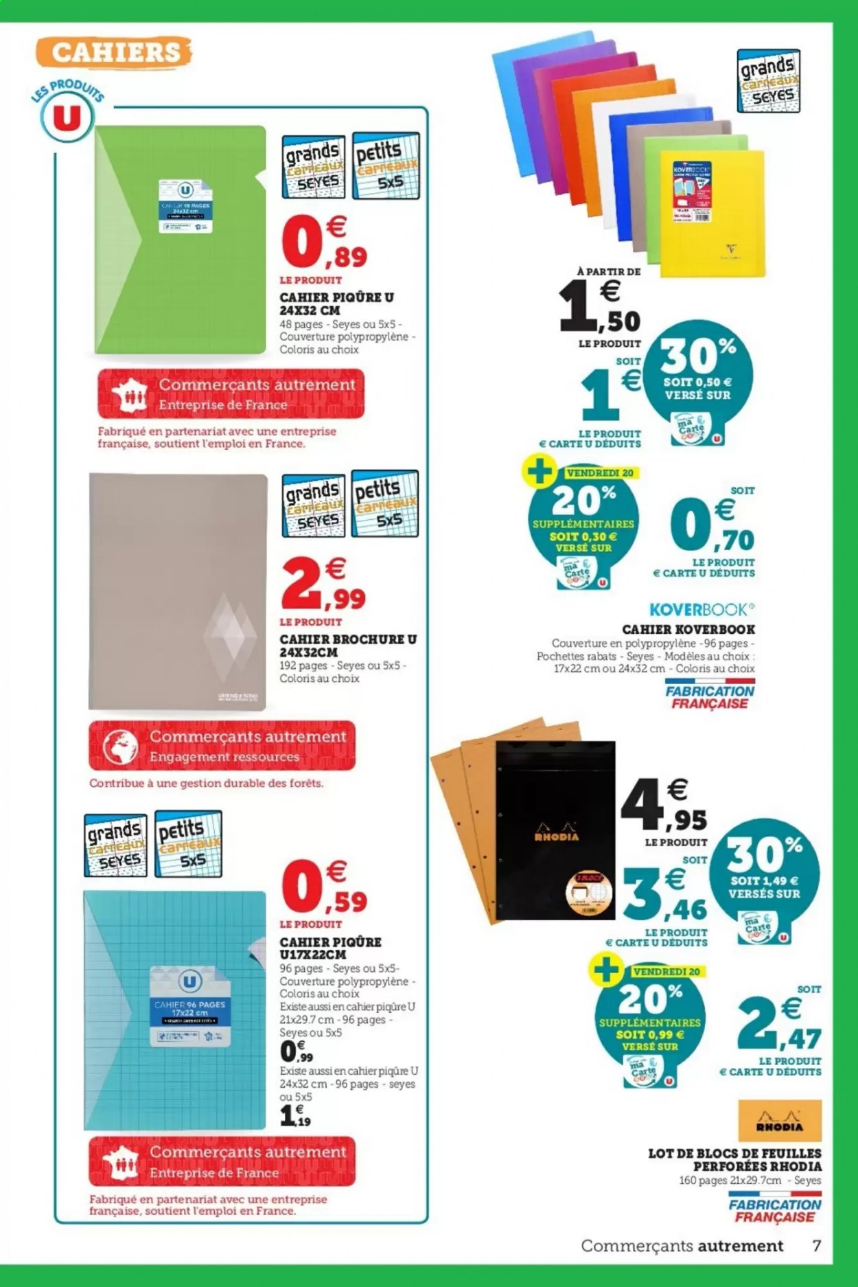 Catalogue SUPER U - 17/08/2021 - 04/09/2021. Page 7