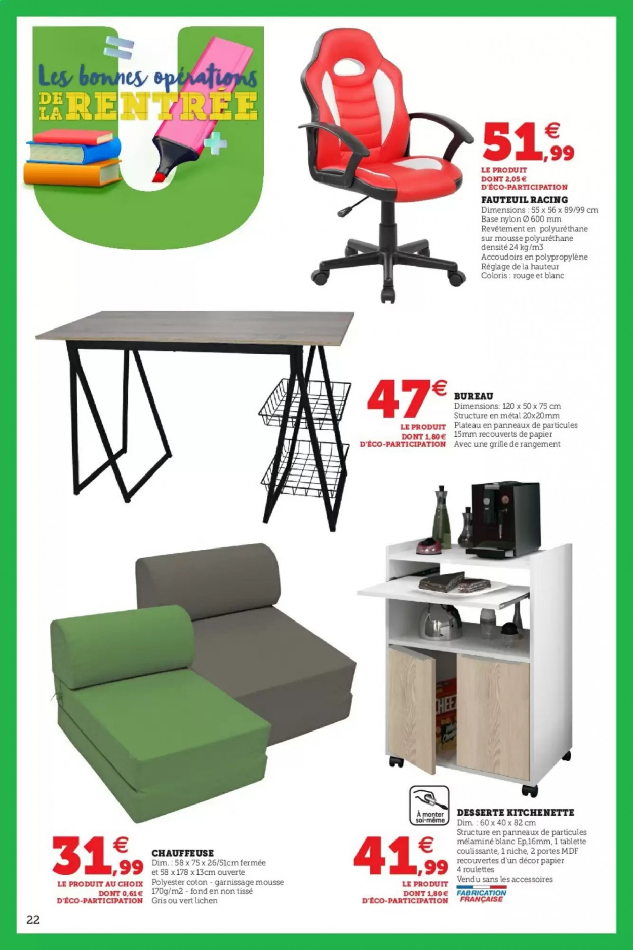 Catalogue SUPER U - 17/08/2021 - 04/09/2021. Page 22