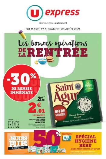 Catalogue U express - 17.08.2021 - 28.08.2021.
