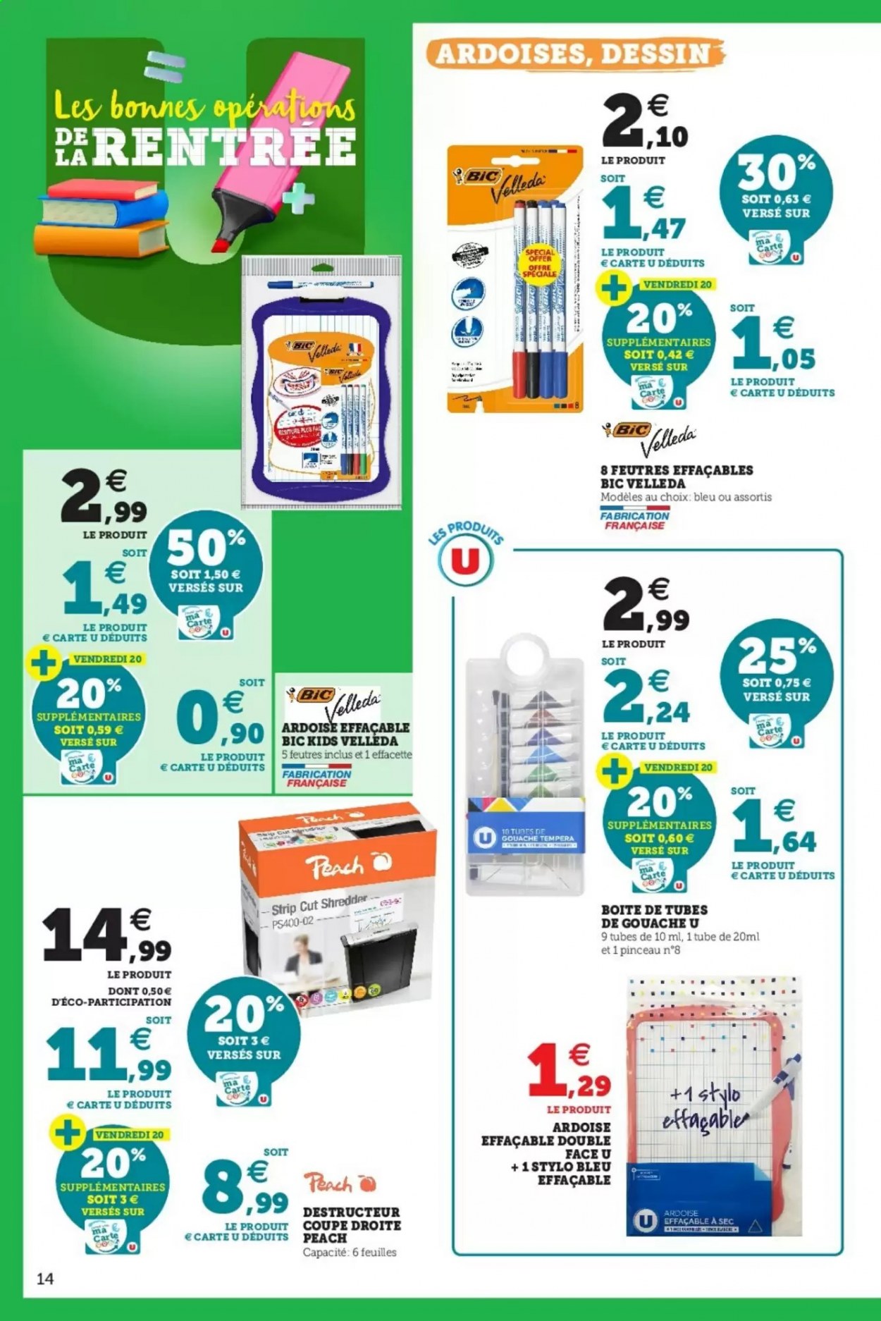 Catalogue SUPER U - 17/08/2021 - 04/09/2021. Page 14