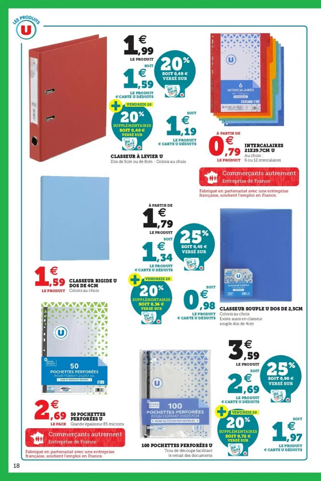 Catalogue SUPER U - 17/08/2021 - 04/09/2021. Page 18