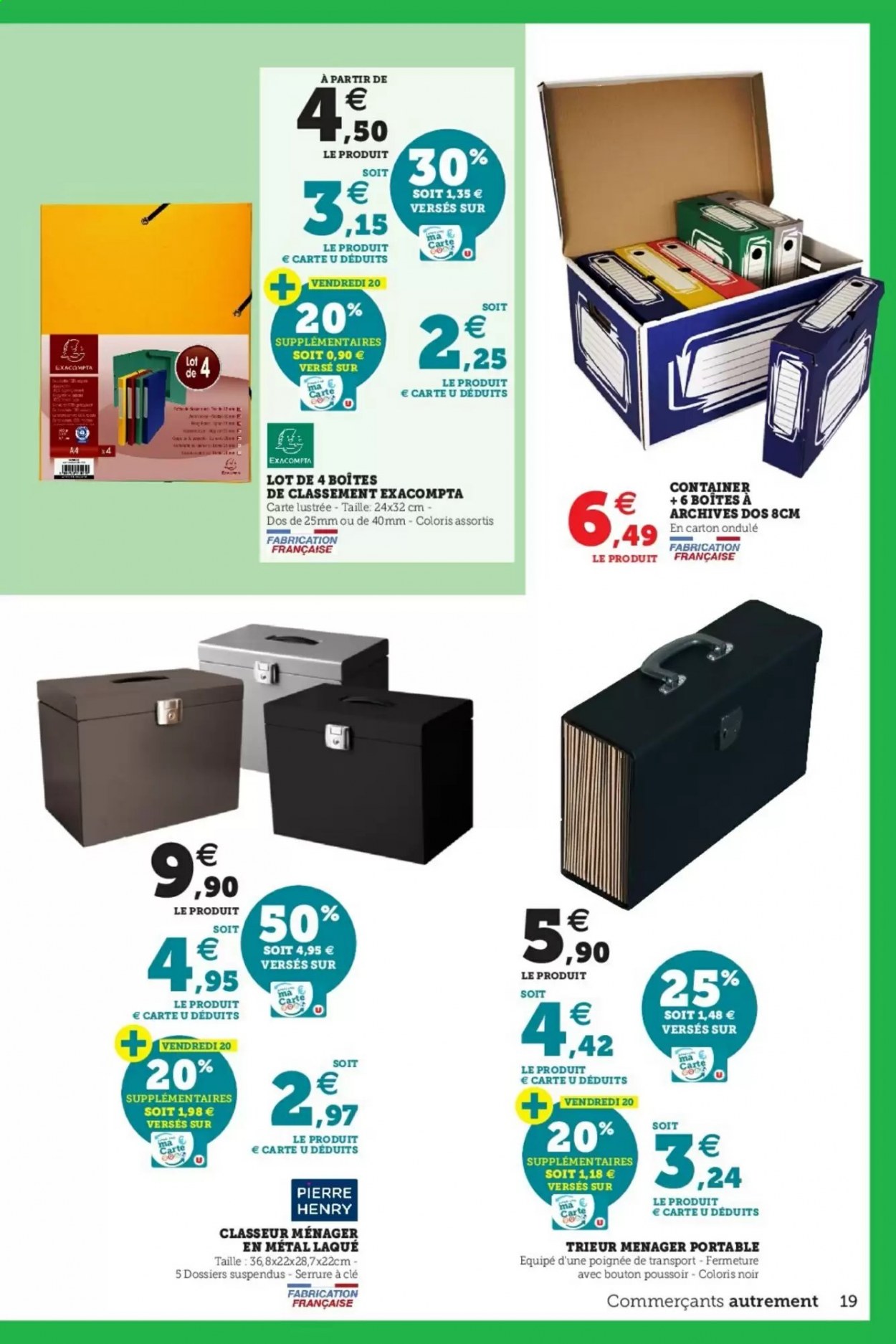 Catalogue SUPER U - 17/08/2021 - 04/09/2021. Page 19