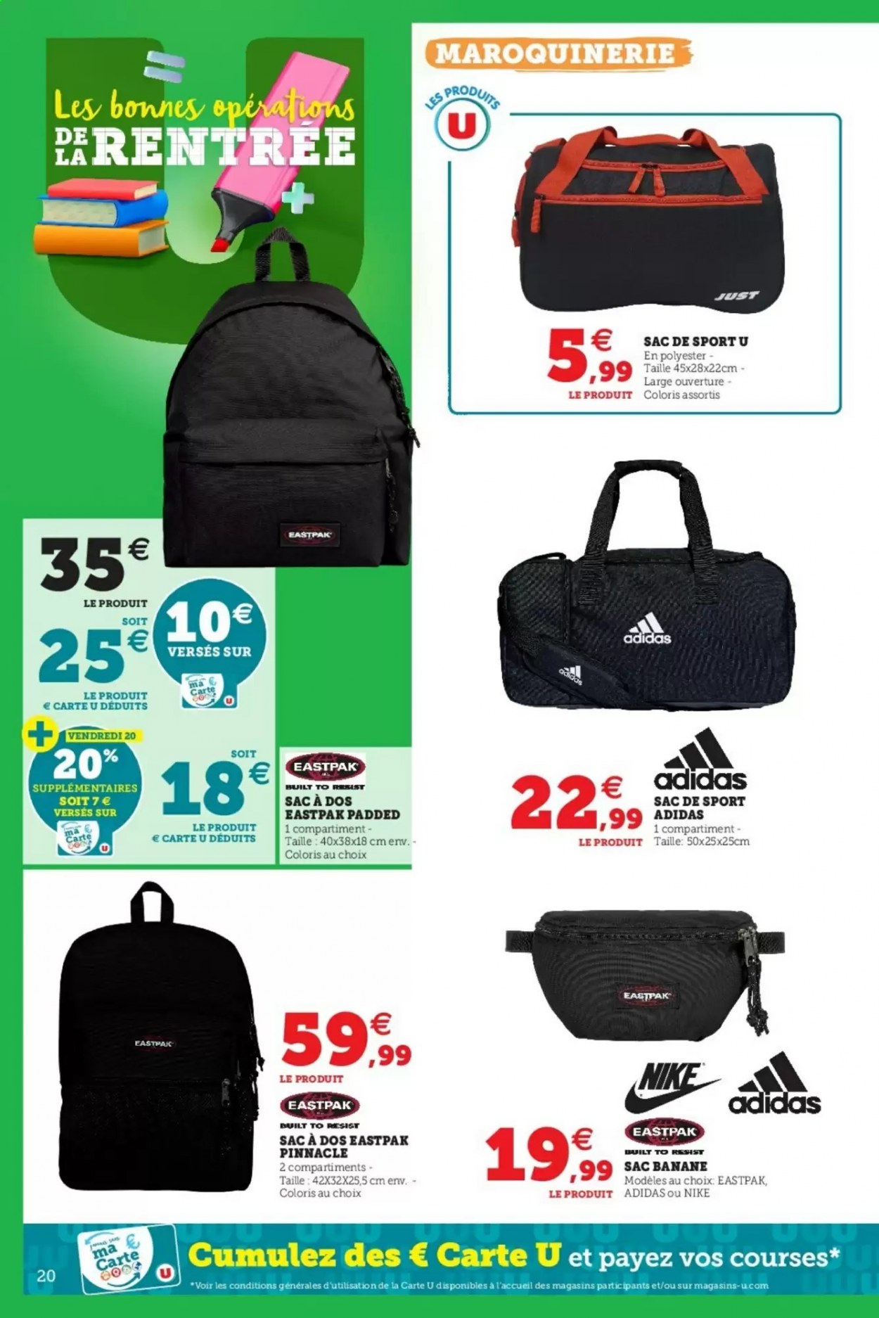 Catalogue SUPER U - 17/08/2021 - 04/09/2021. Page 20