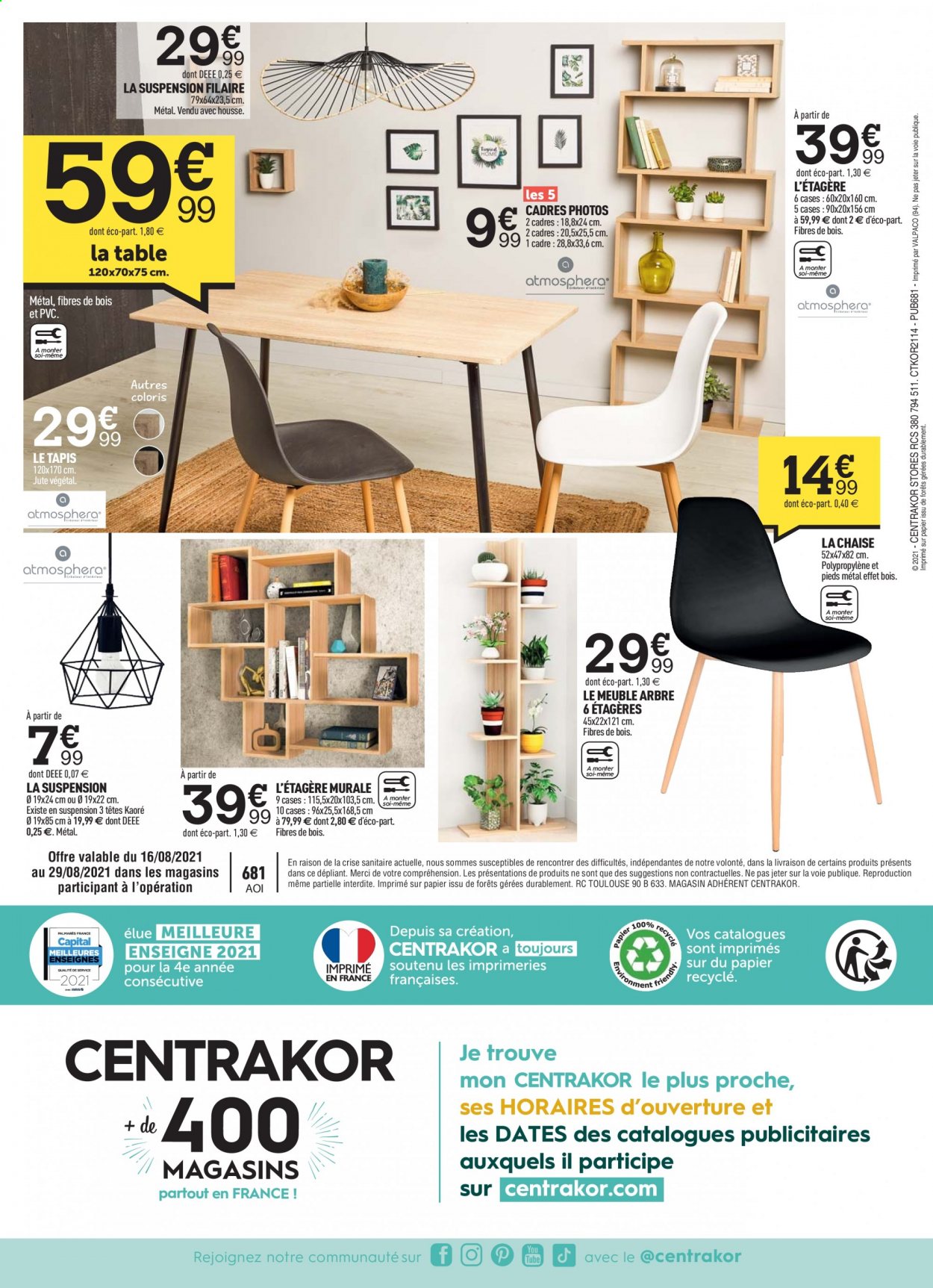 Catalogue Centrakor - 23/08/2021 - 05/09/2021. Page 16