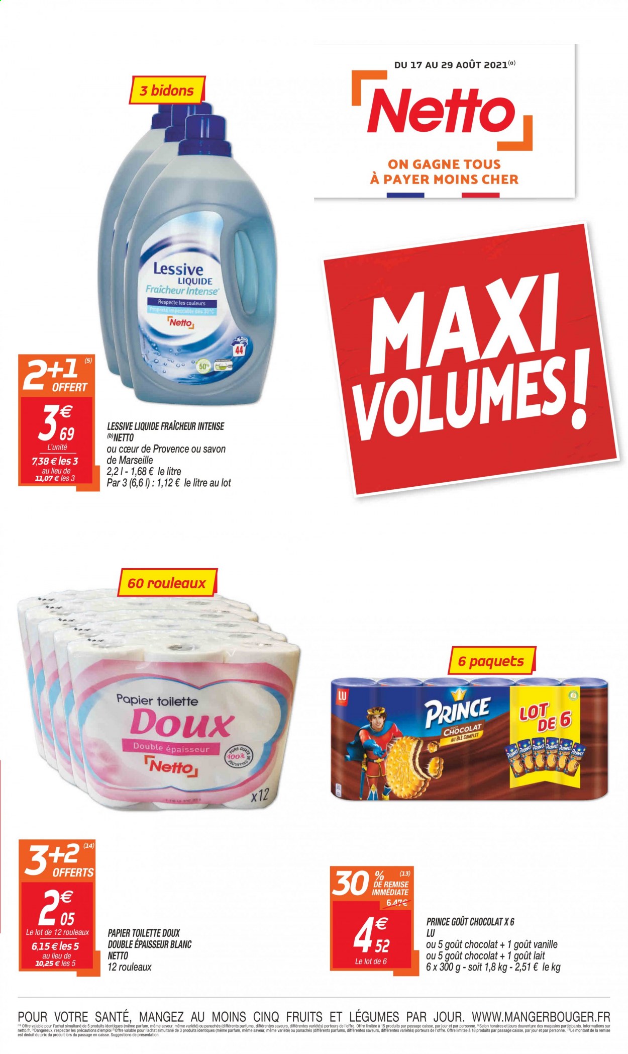 Catalogue Netto - 17/08/2021 - 29/08/2021. Page 1