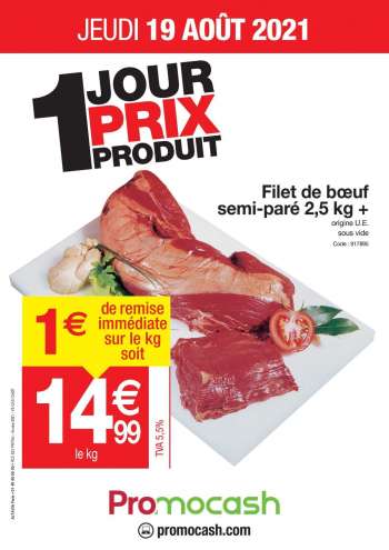 Catalogue Promocash - 19.08.2021 - 19.08.2021.
