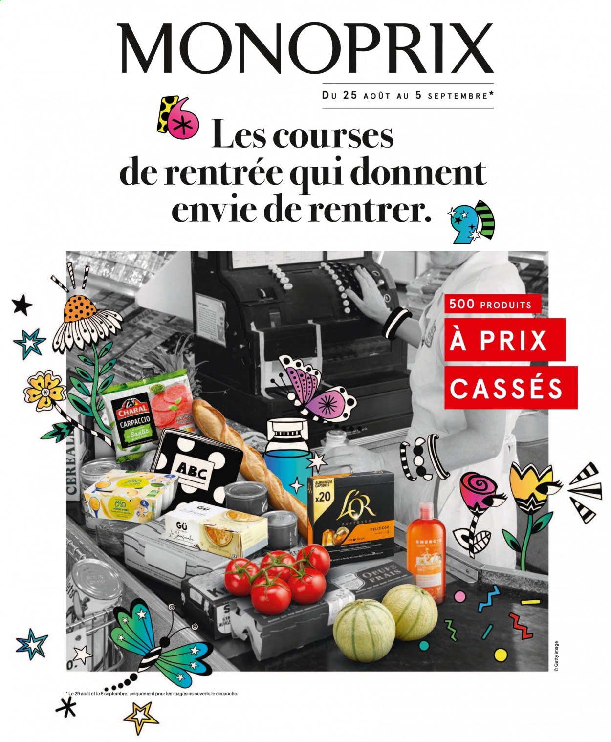 thumbnail - Catalogue Monoprix - 25/08/2021 - 05/09/2021 - Produits soldés - pommes, carpaccio, œufs. Page 1.