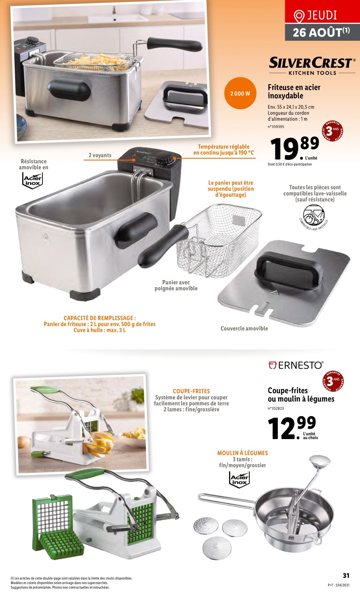 Catalogue Lidl - 25/08/2021 - 31/08/2021. Page 33