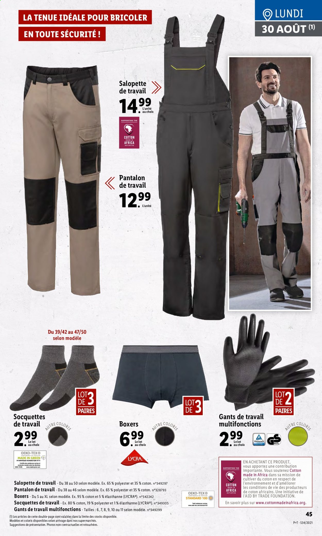 Catalogue Lidl - 25/08/2021 - 31/08/2021. Page 47