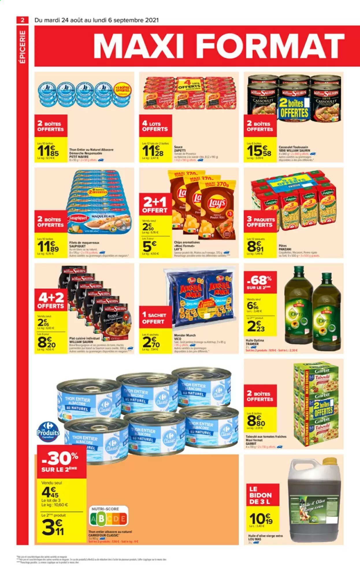 Catalogue Carrefour Hypermarchés - 24/08/2021 - 06/09/2021. Page 3