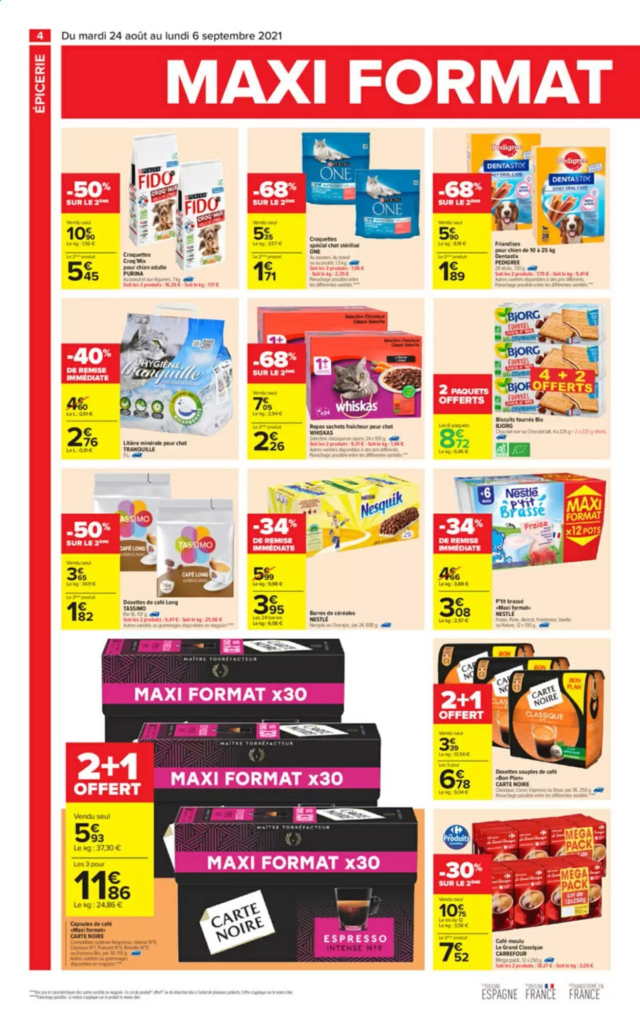 Catalogue Carrefour Hypermarchés - 24/08/2021 - 06/09/2021. Page 5