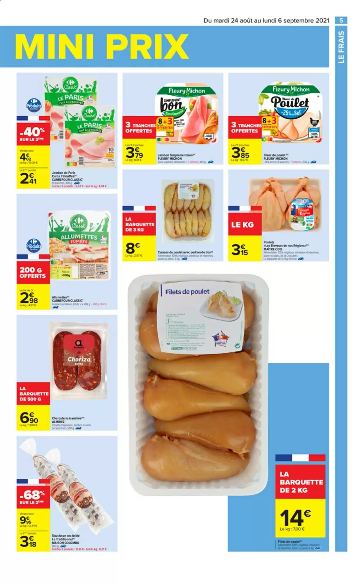 Catalogue Carrefour Hypermarchés - 24/08/2021 - 06/09/2021. Page 6