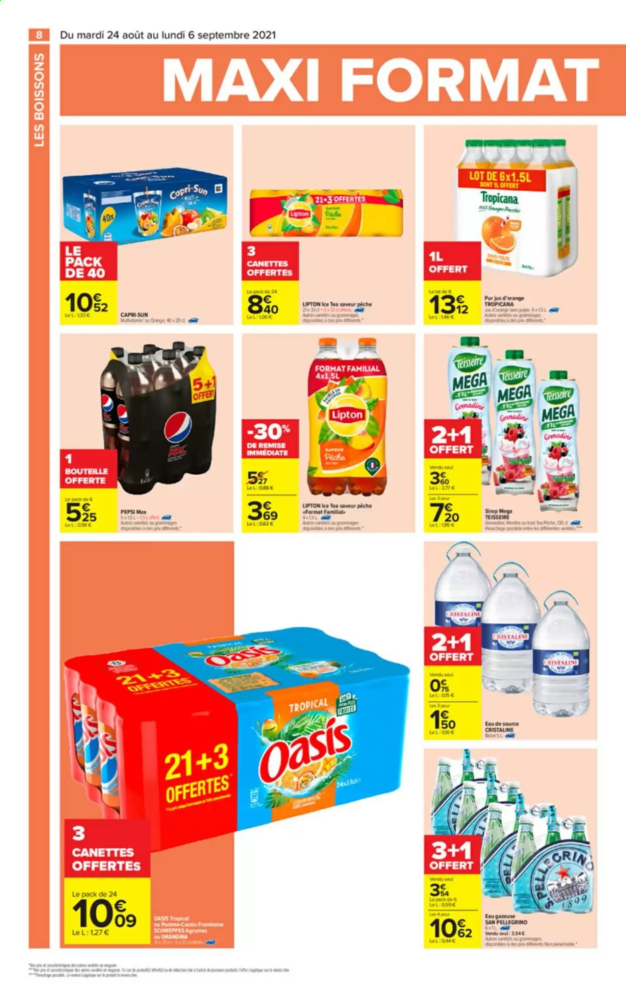Catalogue Carrefour Hypermarchés - 24/08/2021 - 06/09/2021. Page 9