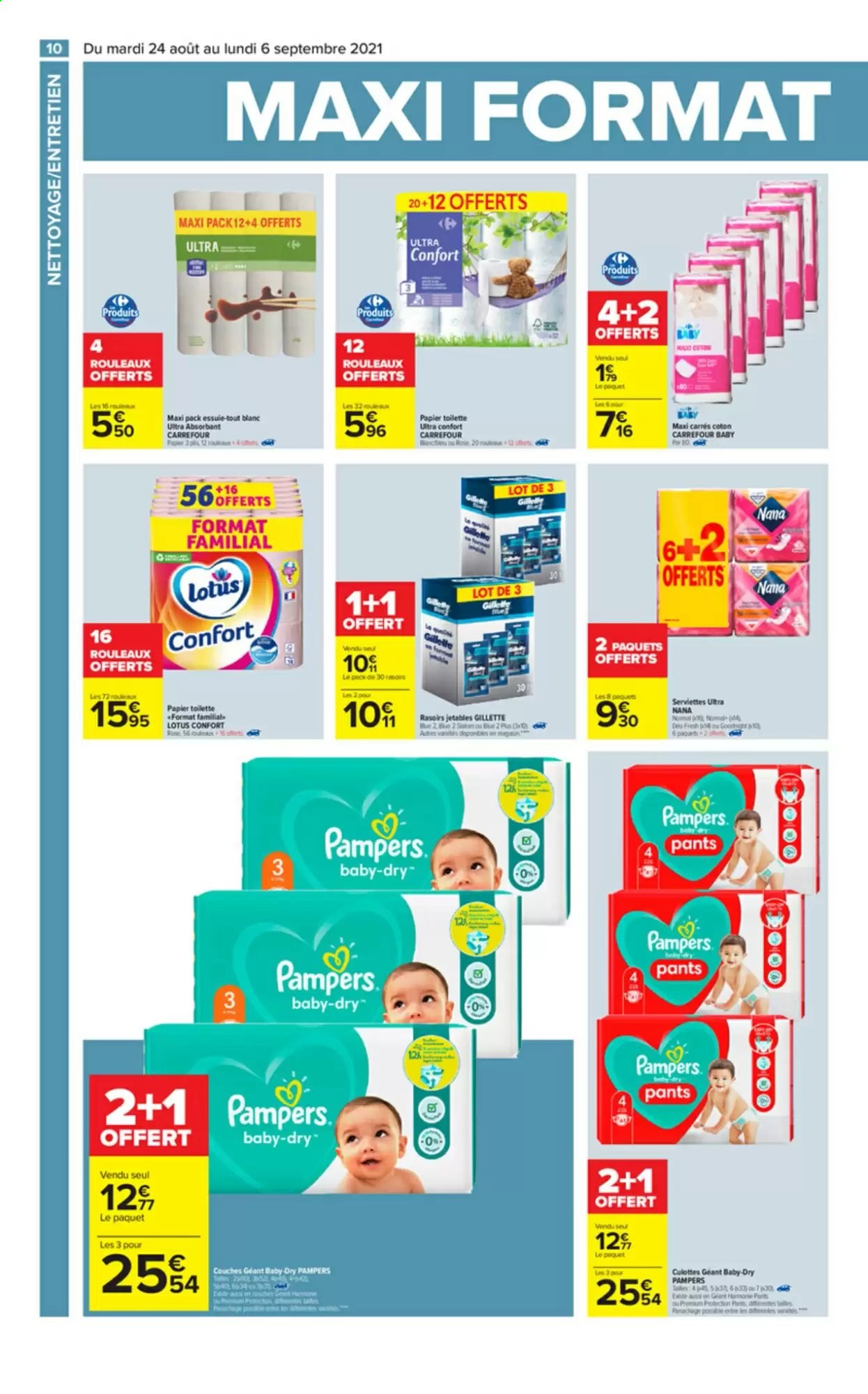Catalogue Carrefour Hypermarchés - 24/08/2021 - 06/09/2021. Page 11