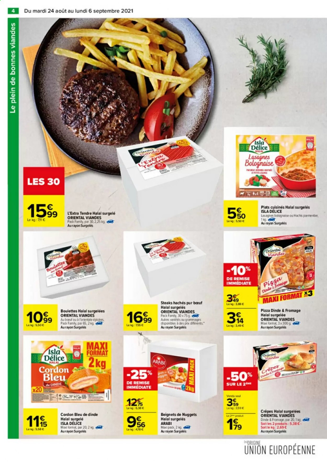 Catalogue Carrefour Hypermarchés - 24/08/2021 - 06/09/2021. Page 4