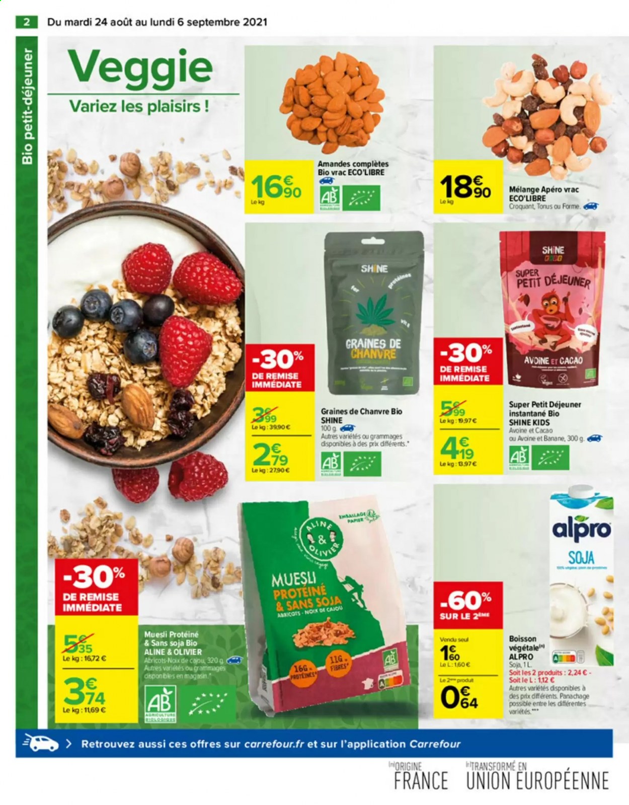 Catalogue Carrefour Hypermarchés - 24/08/2021 - 06/09/2021. Page 3