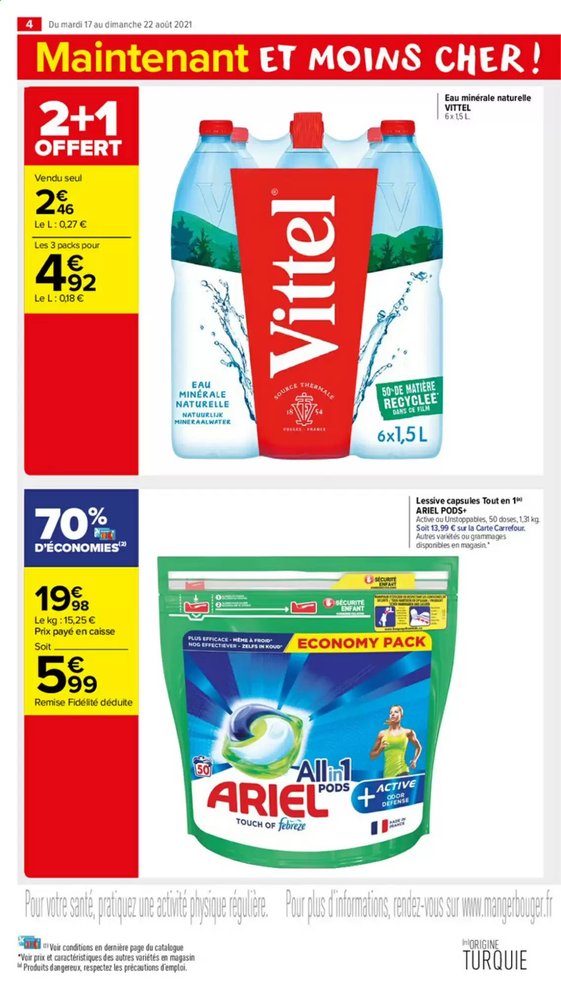Catalogue Carrefour Market - 17/08/2021 - 22/08/2021. Page 4