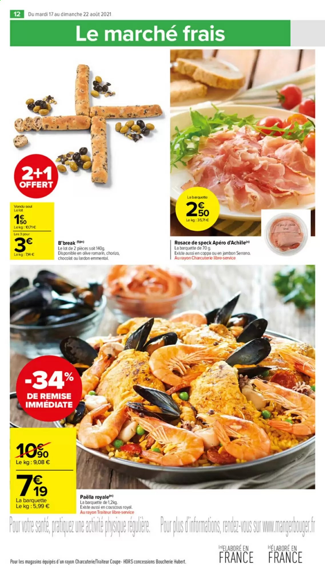 Catalogue Carrefour Market - 17/08/2021 - 22/08/2021. Page 12