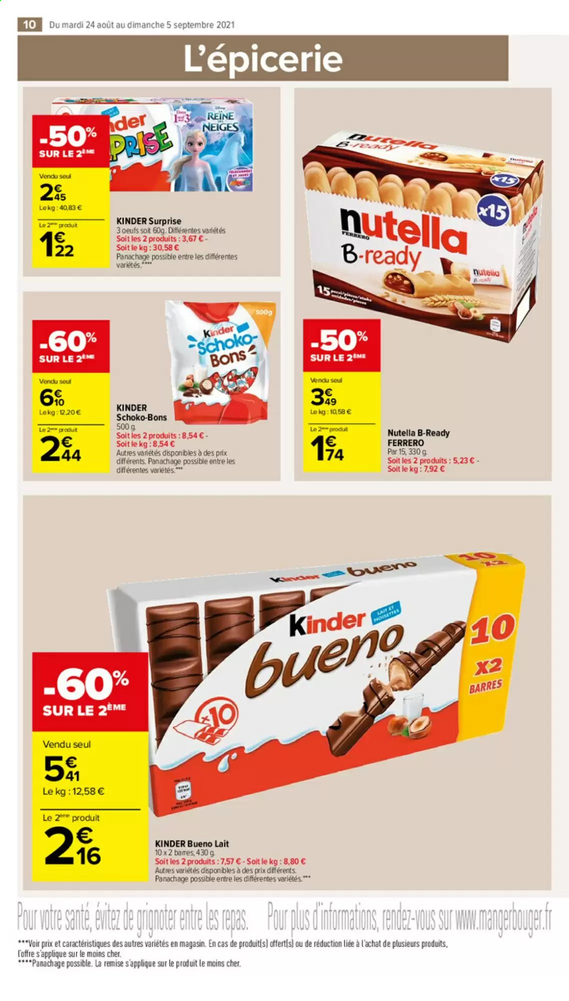 Catalogue Carrefour Market - 24/08/2021 - 05/09/2021. Page 10