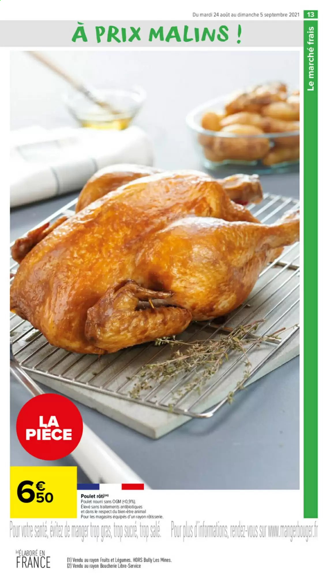 Catalogue Carrefour Market - 24/08/2021 - 05/09/2021. Page 13
