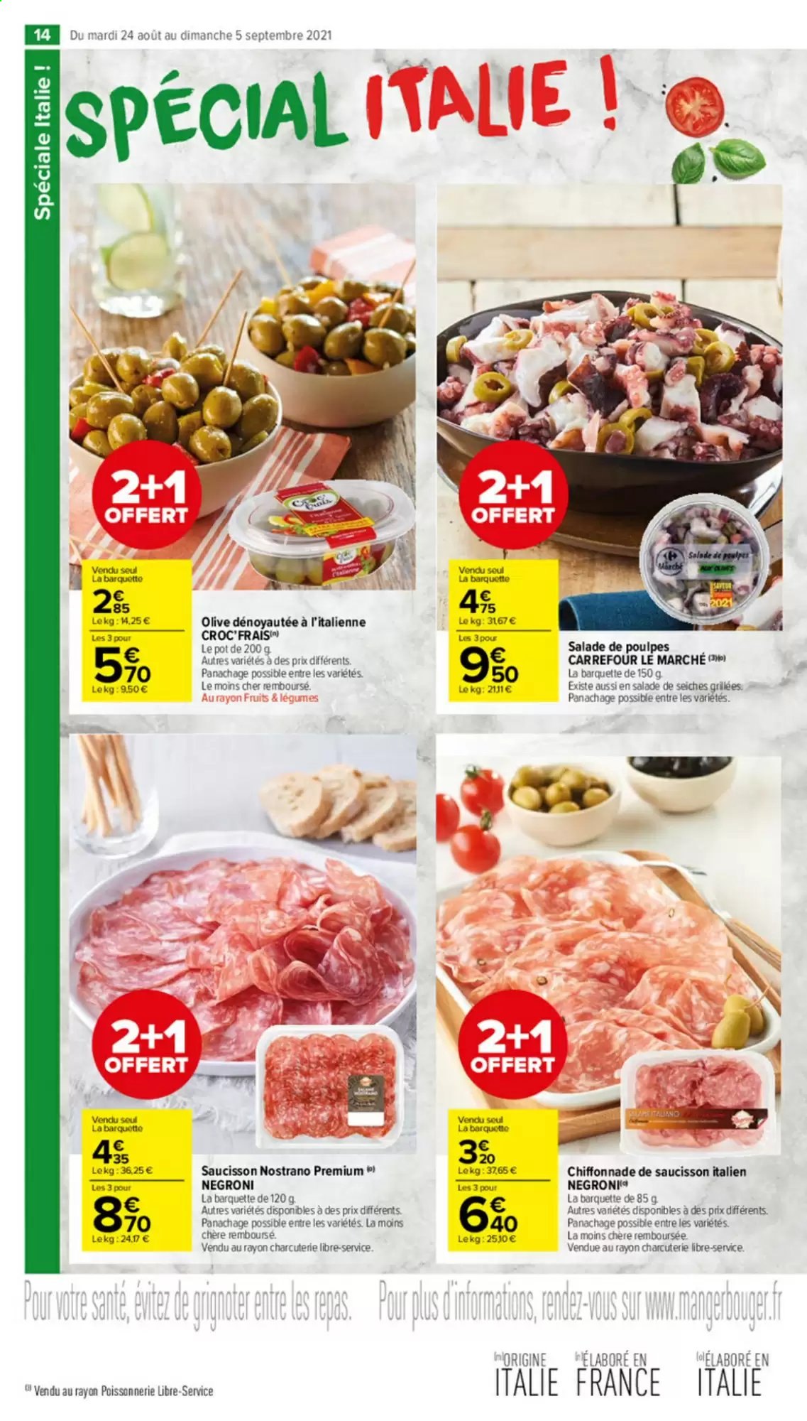 Catalogue Carrefour Market - 24/08/2021 - 05/09/2021. Page 14