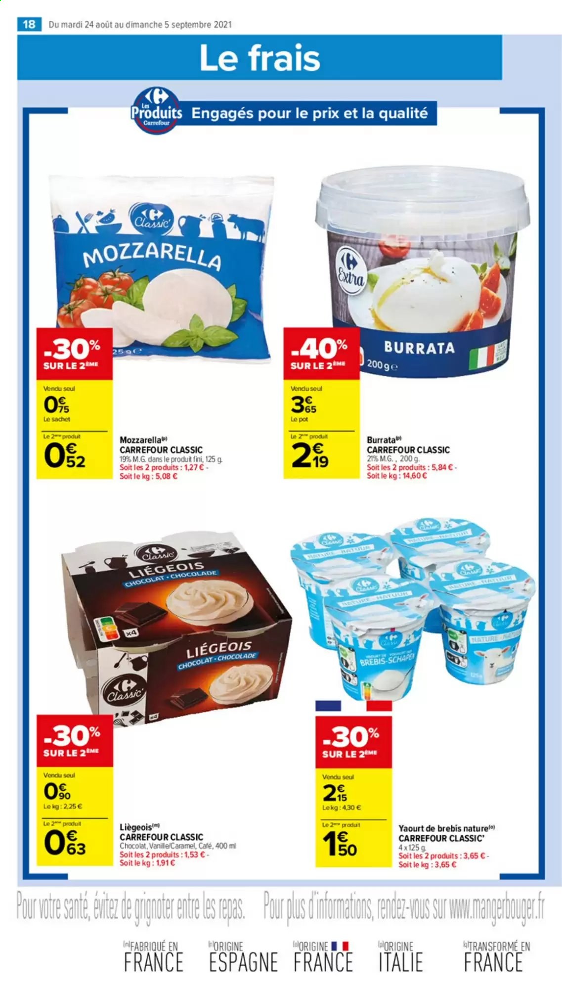 Catalogue Carrefour Market - 24/08/2021 - 05/09/2021. Page 18