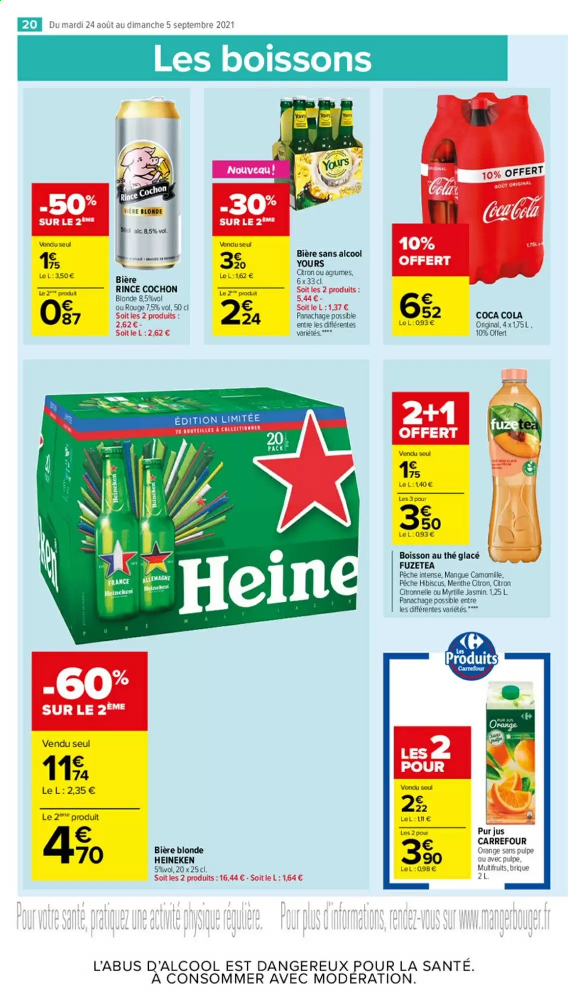 Catalogue Carrefour Market - 24/08/2021 - 05/09/2021. Page 20