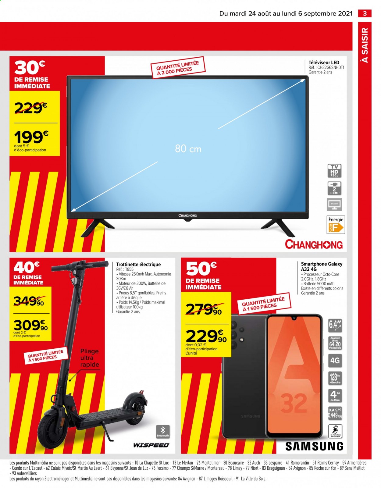 Catalogue Carrefour Hypermarchés - 24/08/2021 - 06/09/2021. Page 3