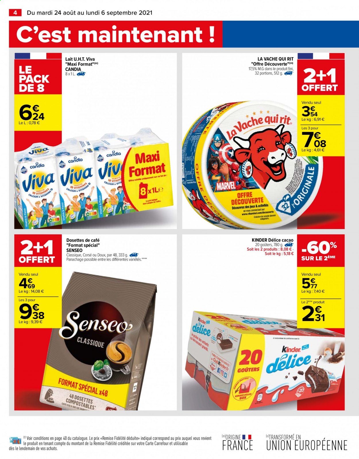 Catalogue Carrefour Hypermarchés - 24/08/2021 - 06/09/2021. Page 4