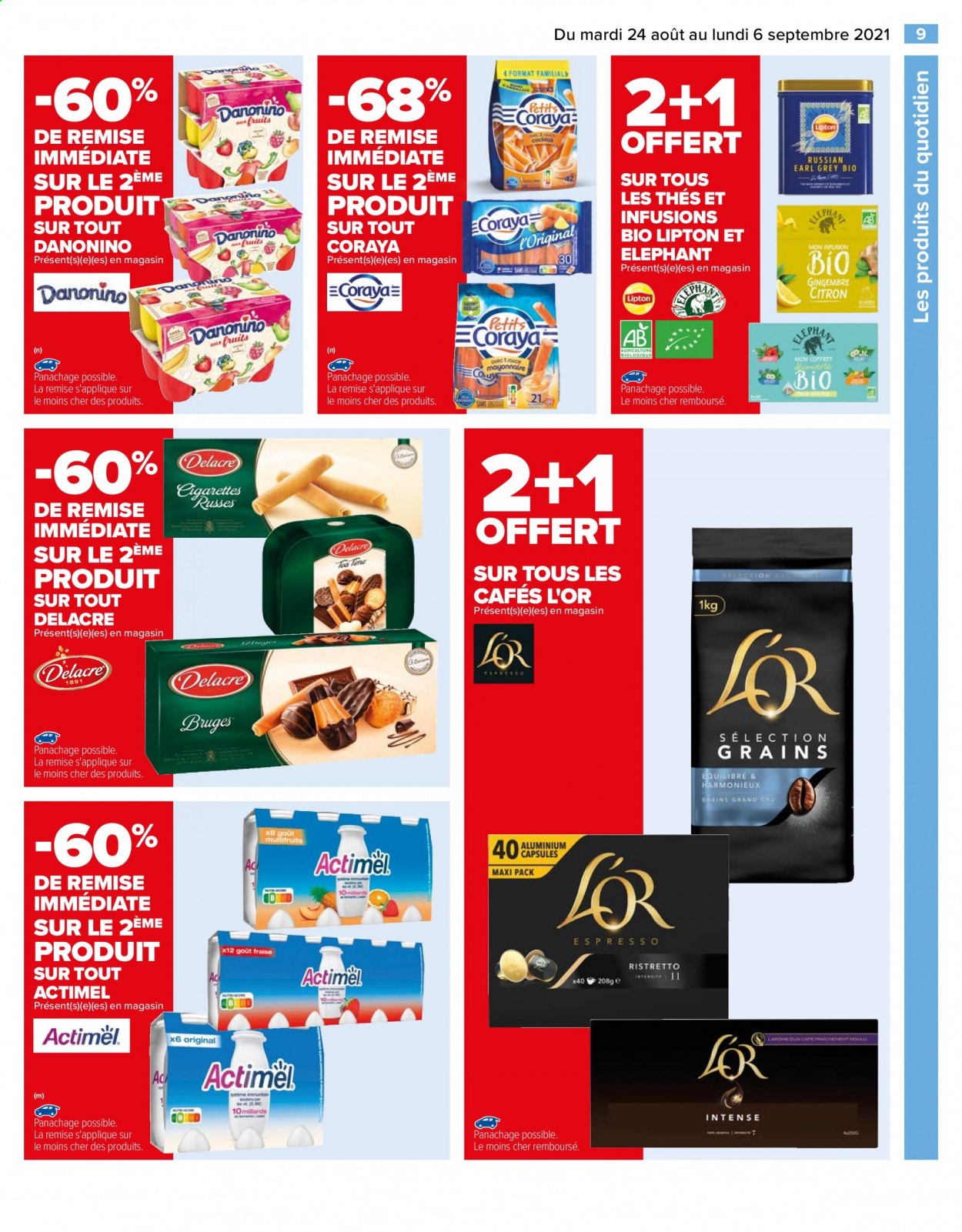 Catalogue Carrefour Hypermarchés - 24/08/2021 - 06/09/2021. Page 9
