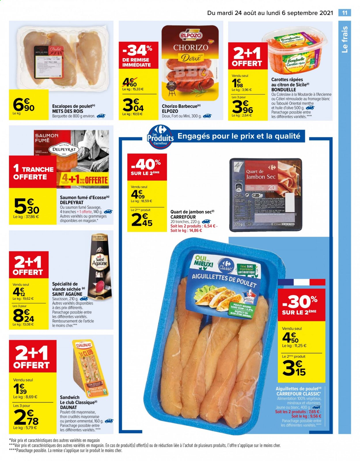 Catalogue Carrefour Hypermarchés - 24/08/2021 - 06/09/2021. Page 11