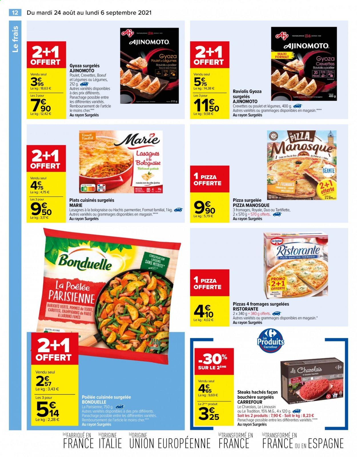 Catalogue Carrefour Hypermarchés - 24/08/2021 - 06/09/2021. Page 12