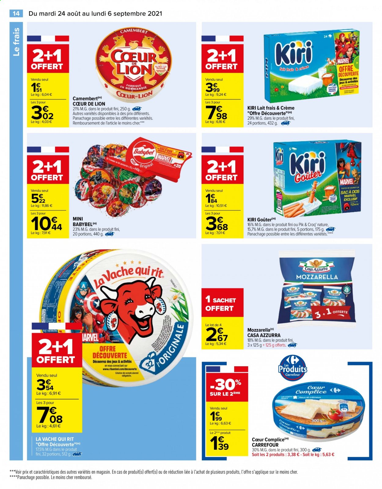 Catalogue Carrefour Hypermarchés - 24/08/2021 - 06/09/2021. Page 14