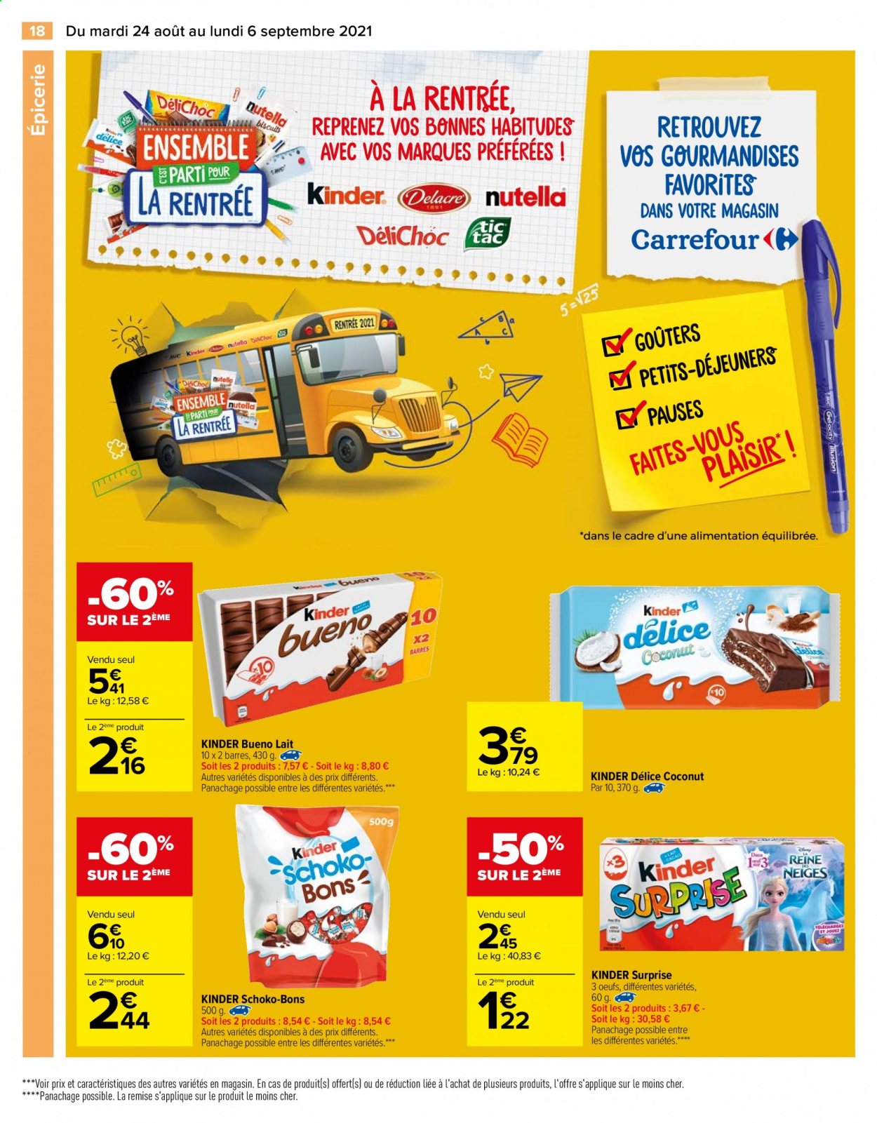 Catalogue Carrefour Hypermarchés - 24/08/2021 - 06/09/2021. Page 18