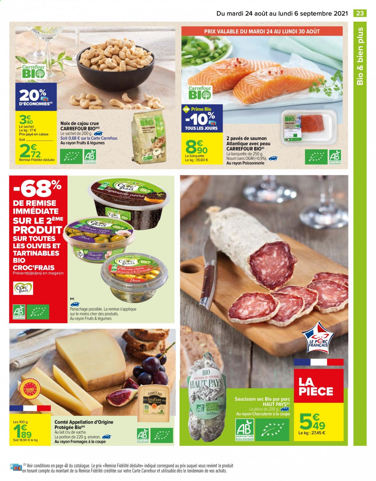 Catalogue Carrefour Hypermarchés - 24/08/2021 - 06/09/2021. Page 23
