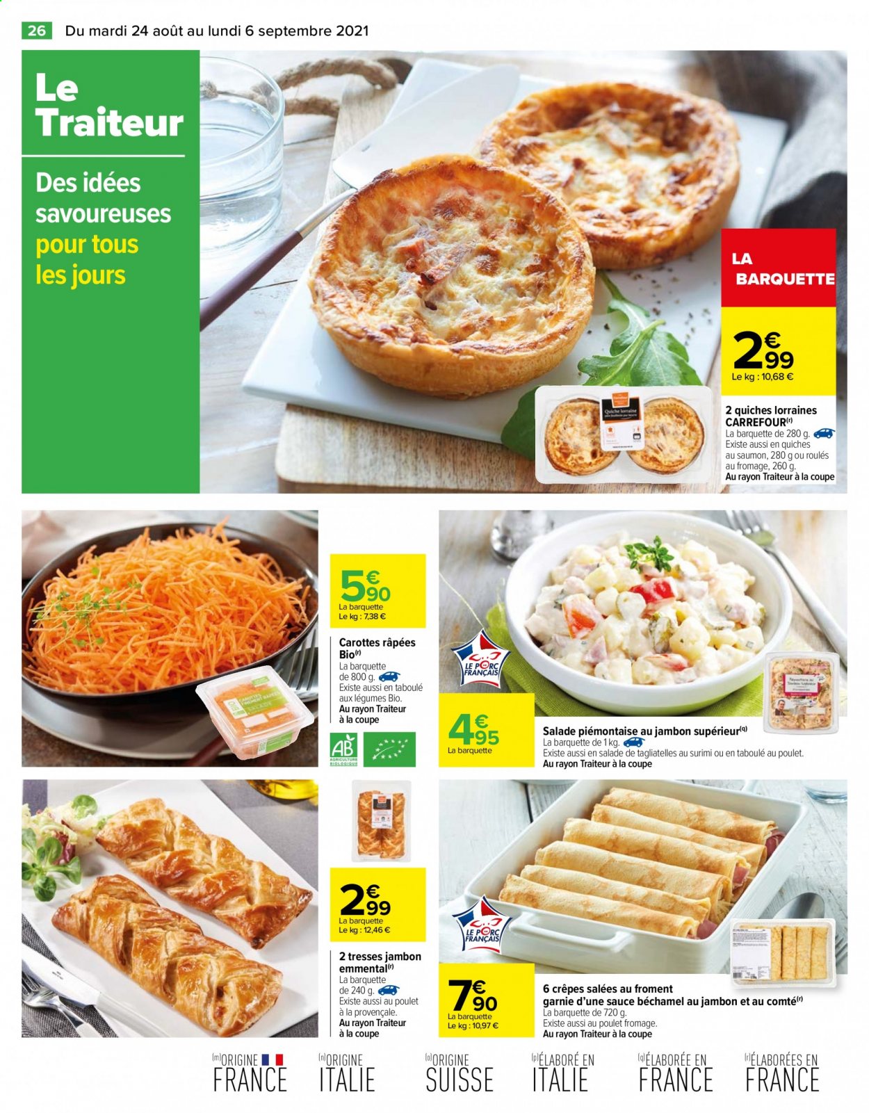 Catalogue Carrefour Hypermarchés - 24/08/2021 - 06/09/2021. Page 26