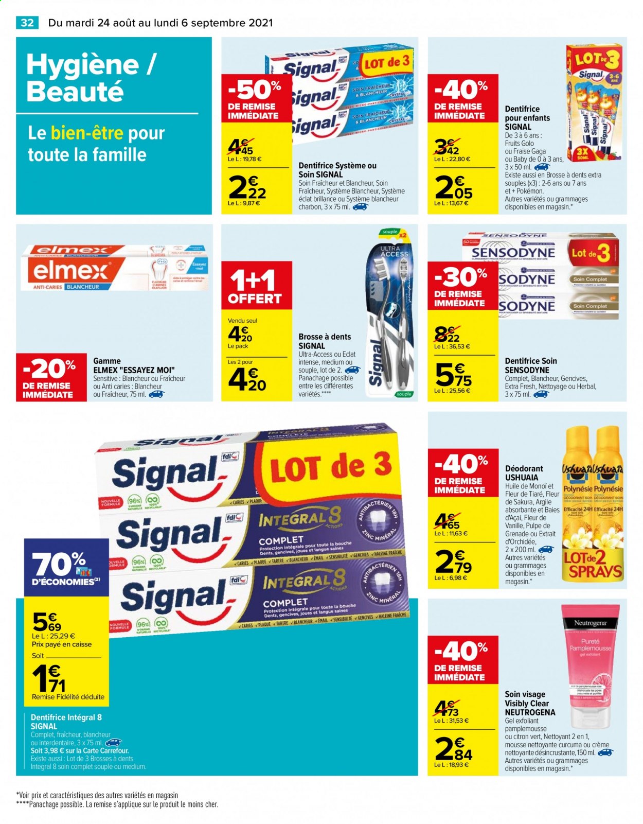 Catalogue Carrefour Hypermarchés - 24/08/2021 - 06/09/2021. Page 34