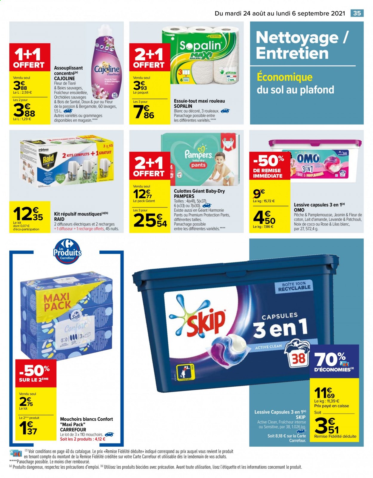 Catalogue Carrefour Hypermarchés - 24/08/2021 - 06/09/2021. Page 37