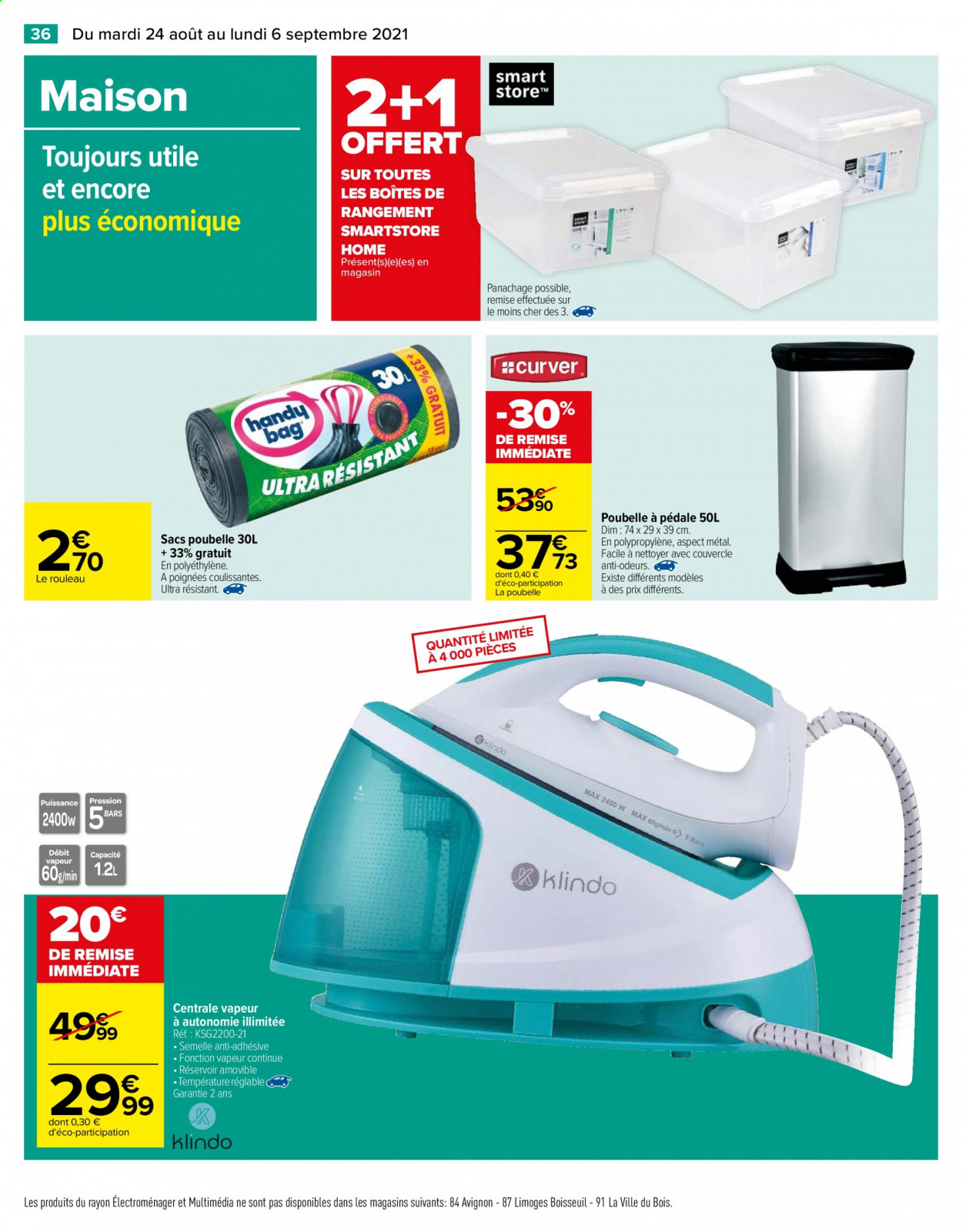 Catalogue Carrefour Hypermarchés - 24/08/2021 - 06/09/2021. Page 38
