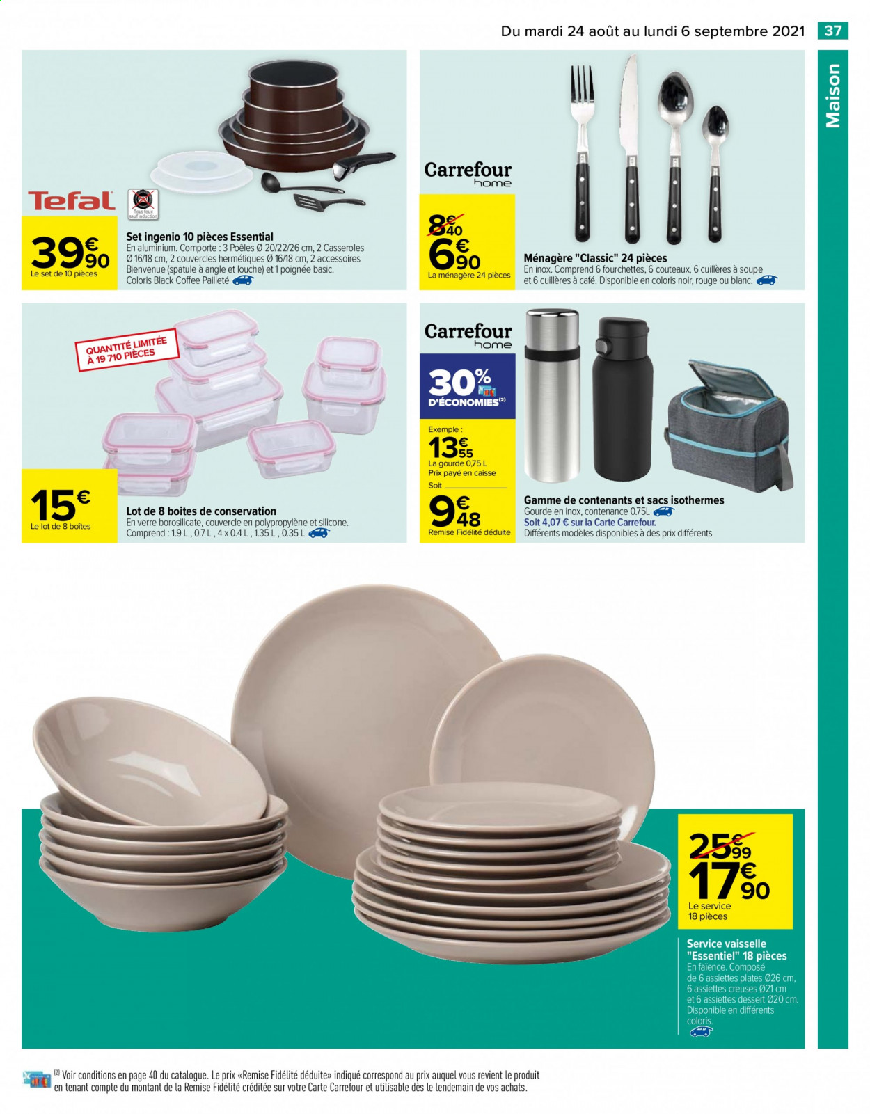 Catalogue Carrefour Hypermarchés - 24/08/2021 - 06/09/2021. Page 39