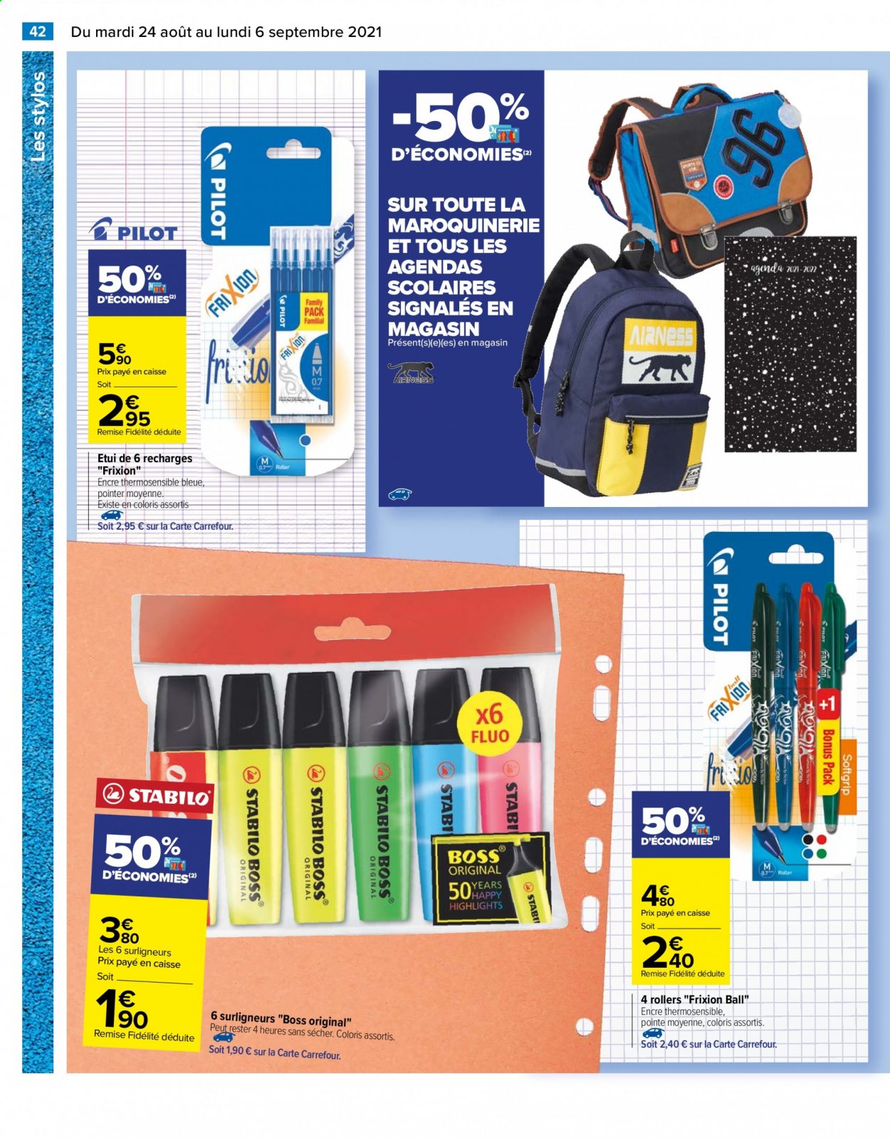 Catalogue Carrefour Hypermarchés - 24/08/2021 - 06/09/2021. Page 44