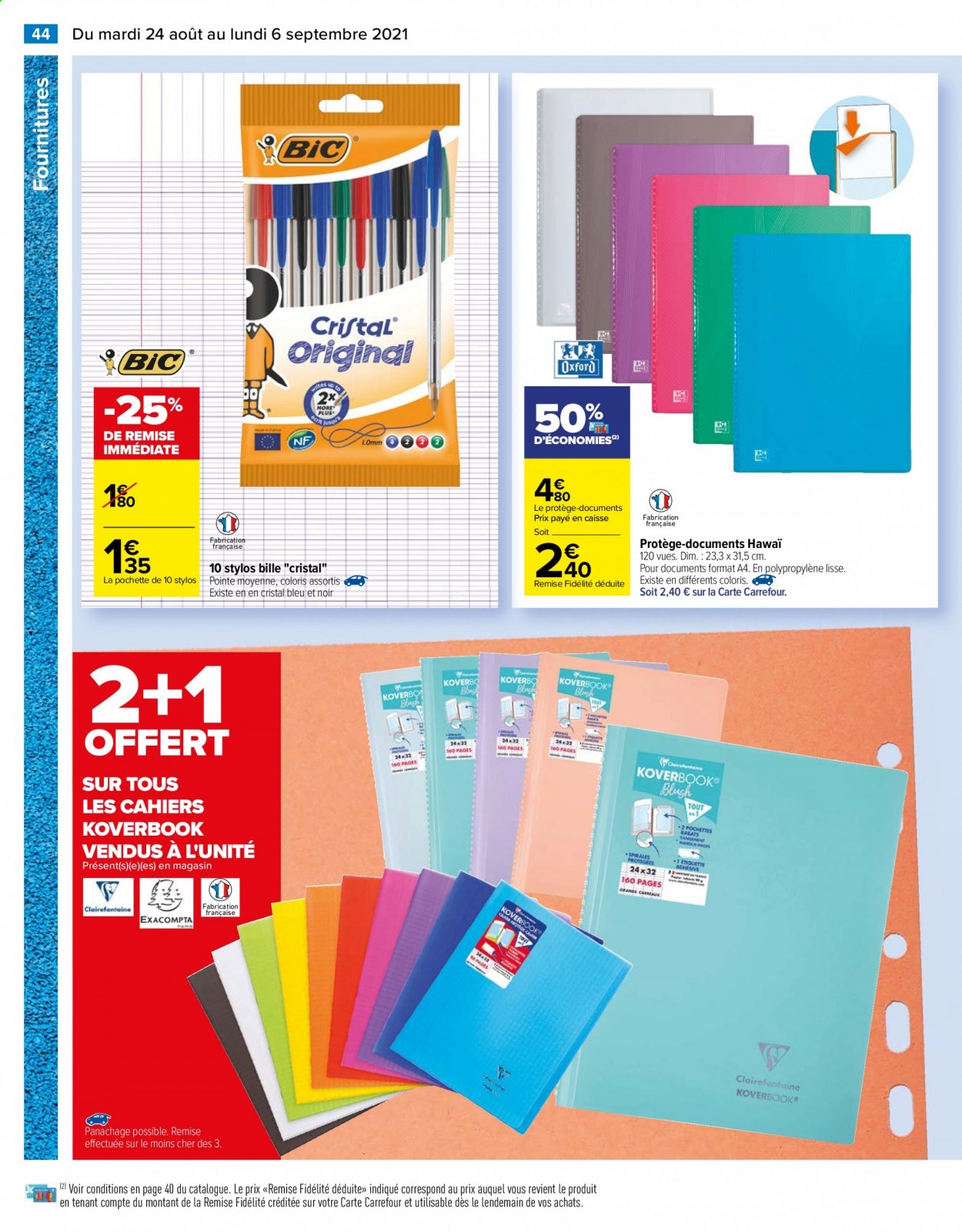 Catalogue Carrefour Hypermarchés - 24/08/2021 - 06/09/2021. Page 46