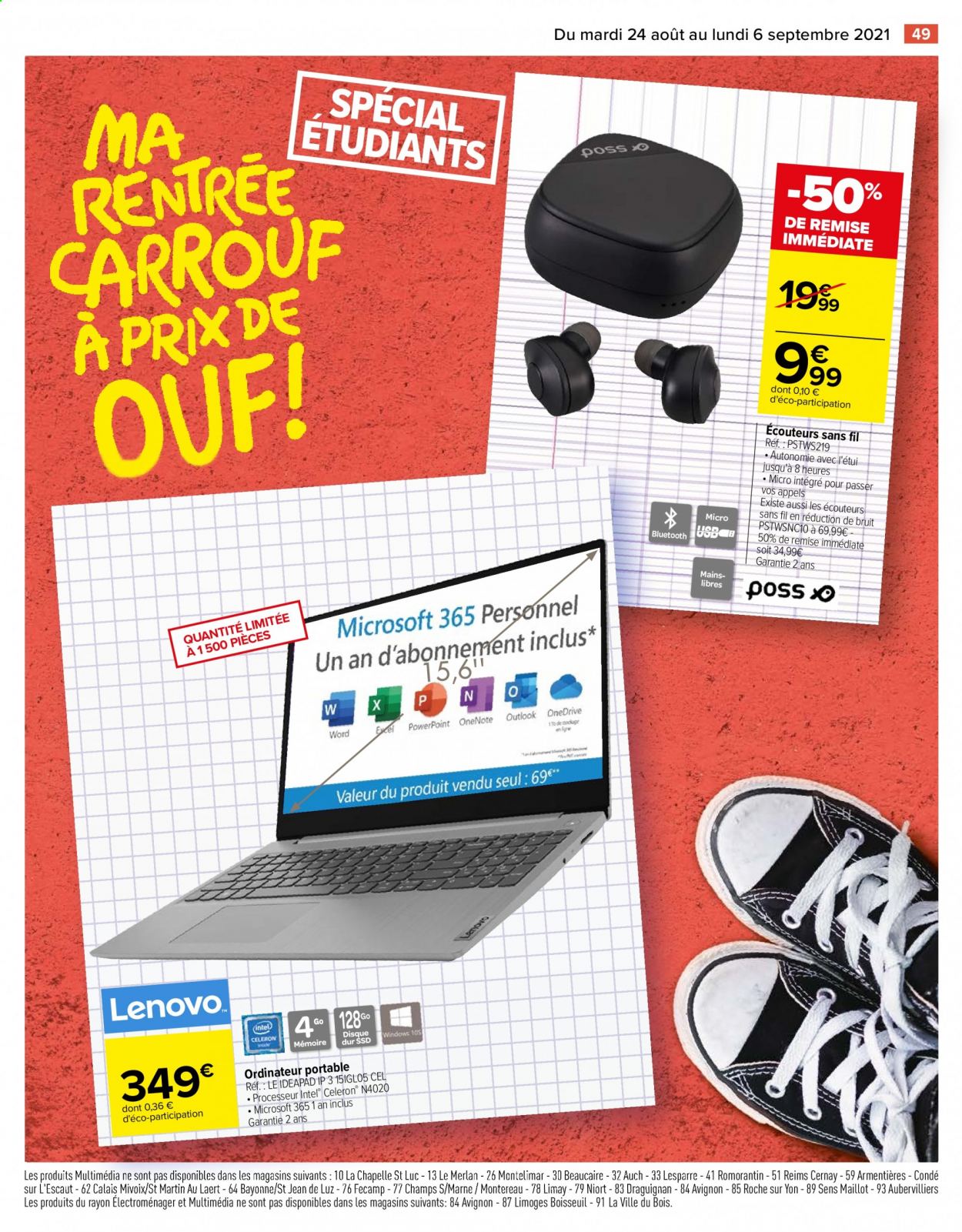 Catalogue Carrefour Hypermarchés - 24/08/2021 - 06/09/2021. Page 51