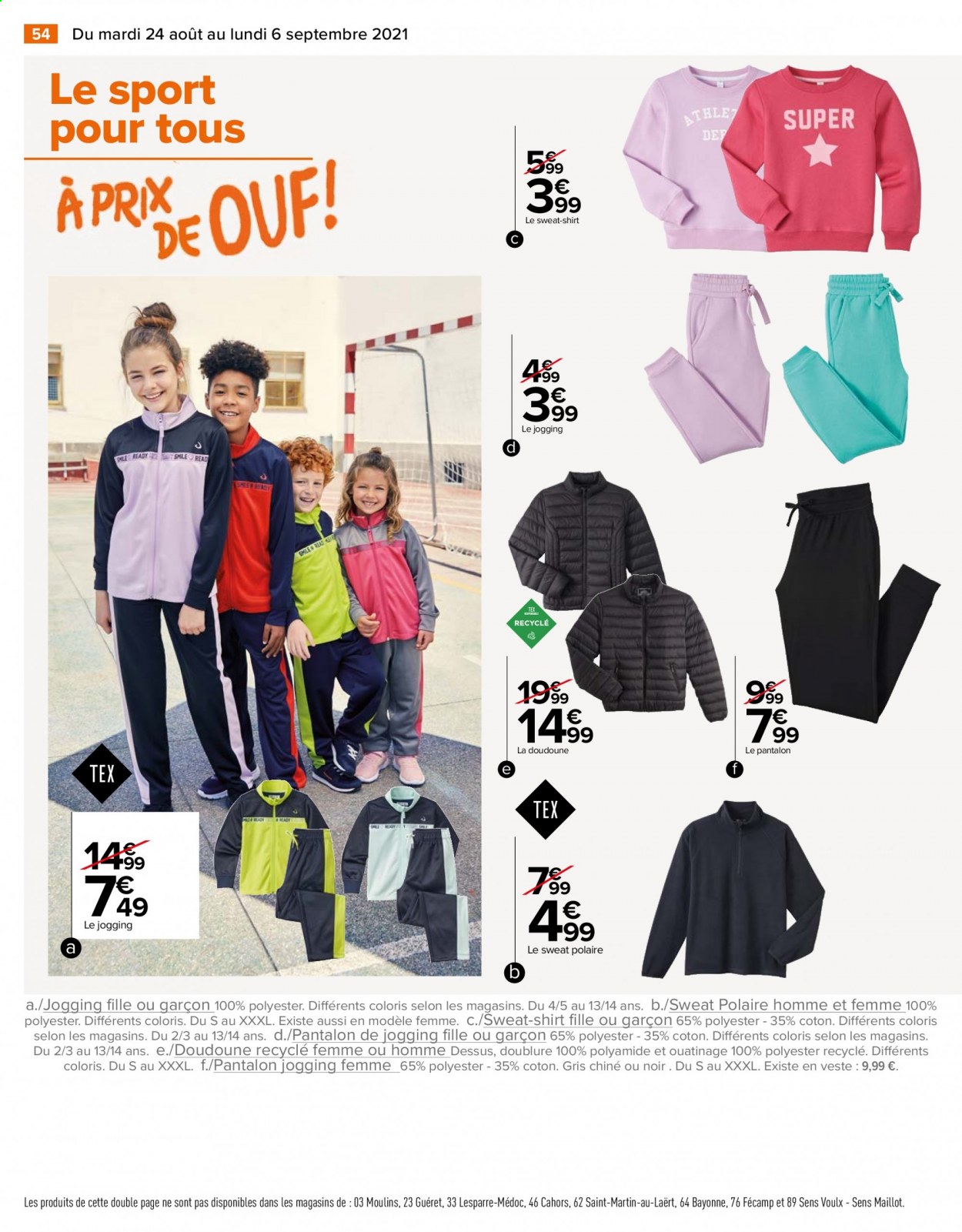 Catalogue Carrefour Hypermarchés - 24/08/2021 - 06/09/2021. Page 56