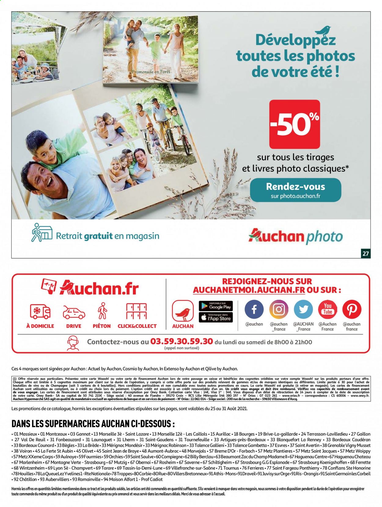 Catalogue Auchan - 25/08/2021 - 31/08/2021. Page 27