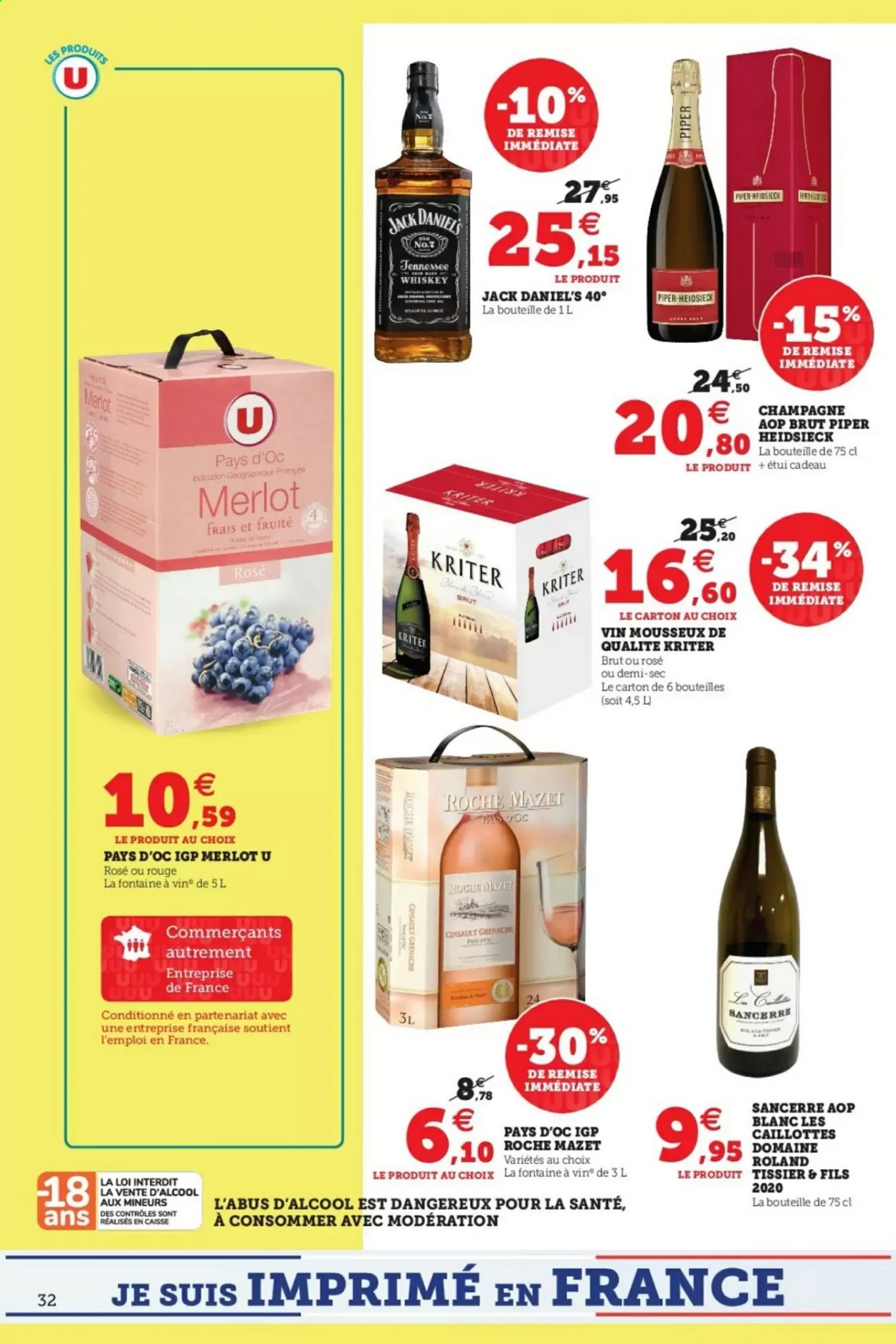 Catalogue SUPER U - 24/08/2021 - 04/09/2021. Page 32